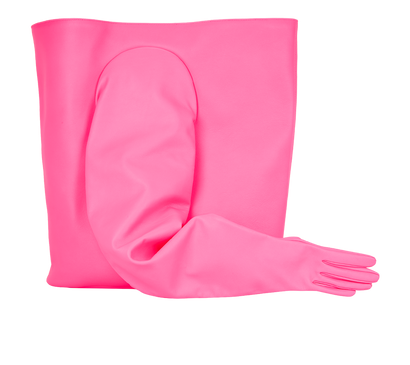 Glove Tote, £1,100, Handbags, Pink, Leather, Front view